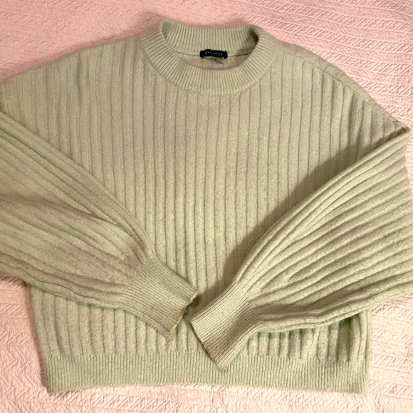 Bright green Dynamite sweater - Picture 1 of 3